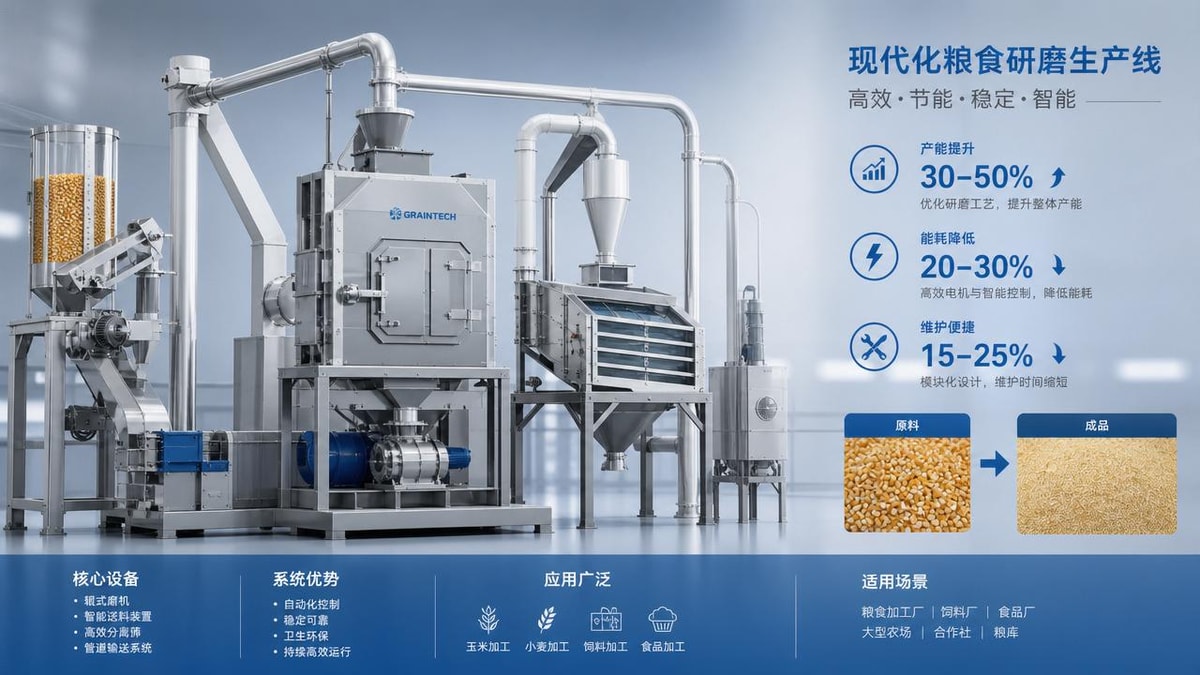 How Grain Milling Equipment Choices Affect Output, Energy Use, and Maintenance