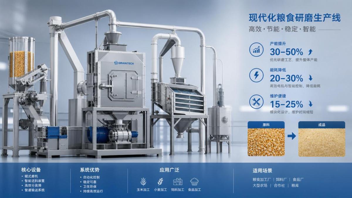 How Grain Milling Equipment Choices Affect Output, Energy Use, and Maintenance
