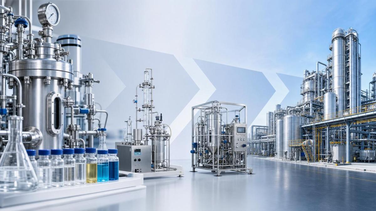 Chemical Research to Commercial Product: What Slows Scale-Up