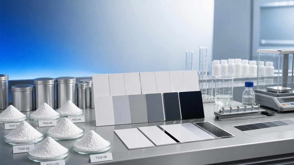 Titanium Dioxide Grades Compared for Coating Opacity and Cost Control