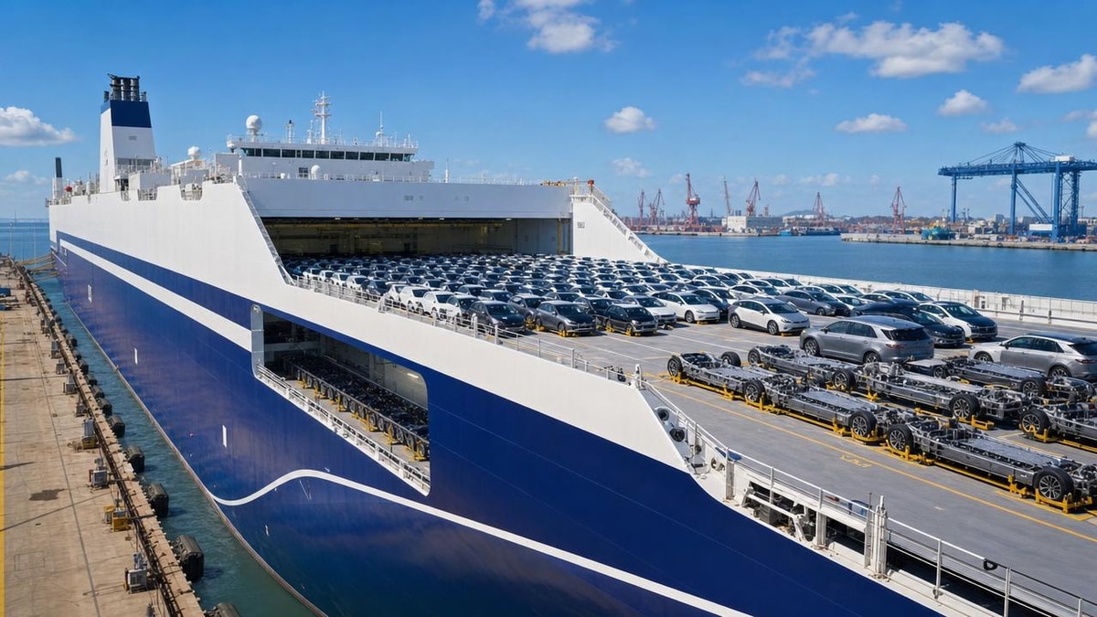 World's First 10,000-Car PCTC Delivered in Guangzhou