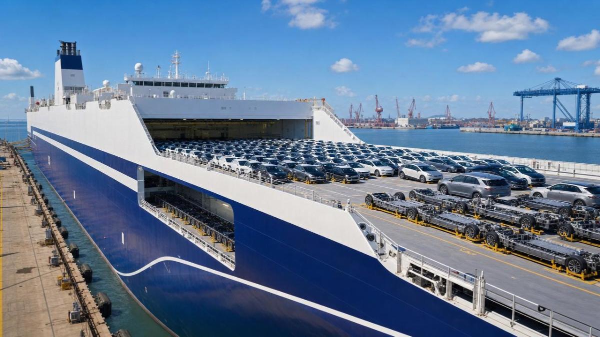World's First 10,000-Car PCTC Delivered in Guangzhou