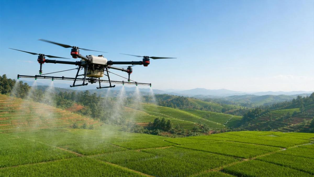 Agricultural Drones for Crop Spraying: What Affects Real Efficiency