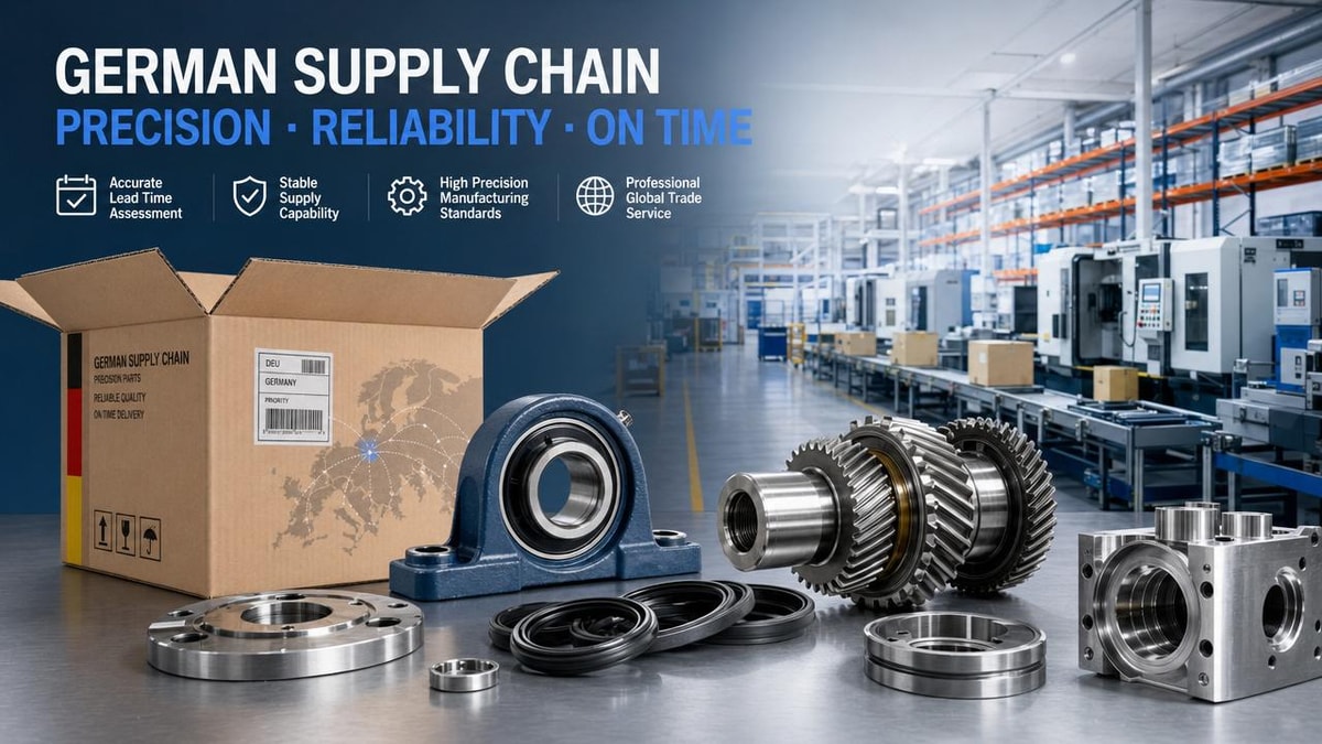 How to Compare Machinery Parts Suppliers in Germany by Lead Time