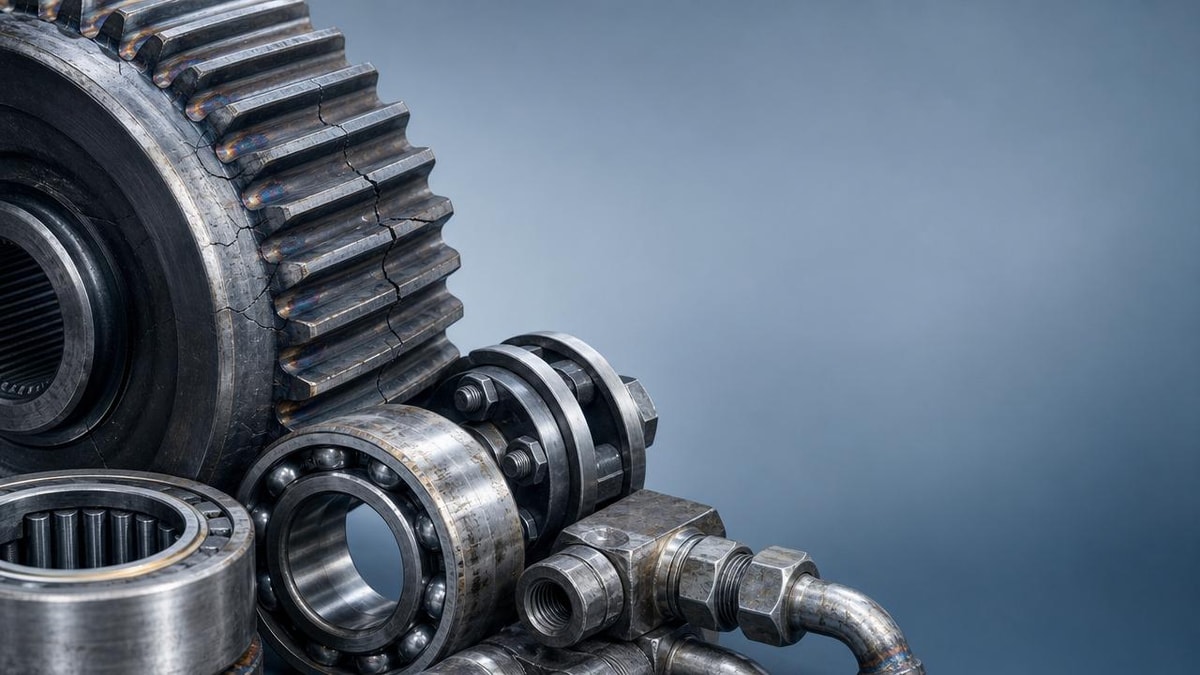 How to spot weak points in heavy industry machinery parts