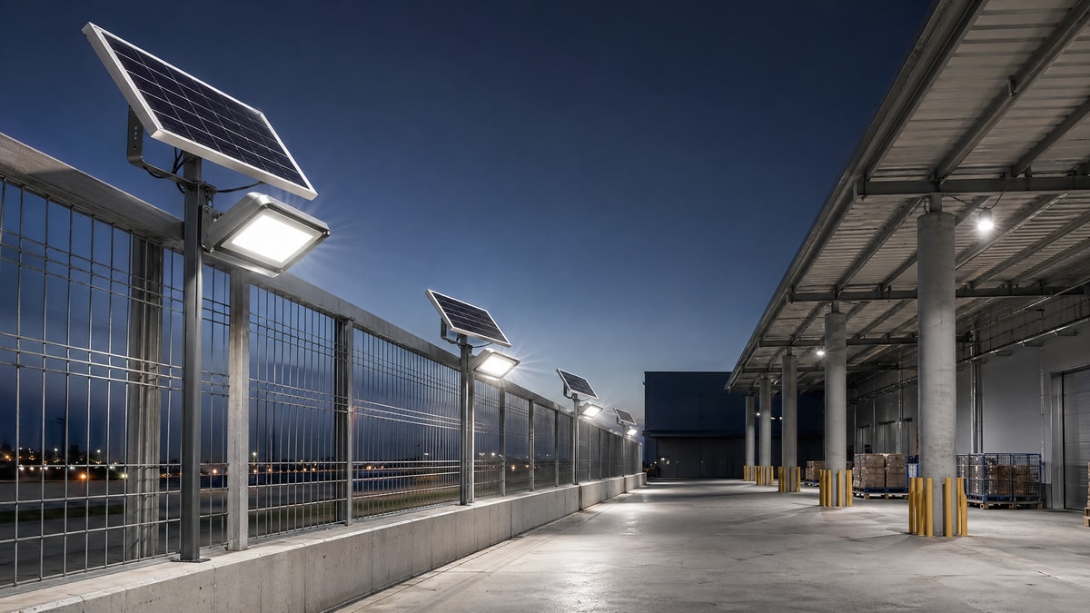 When solar flood lights underperform after the first season