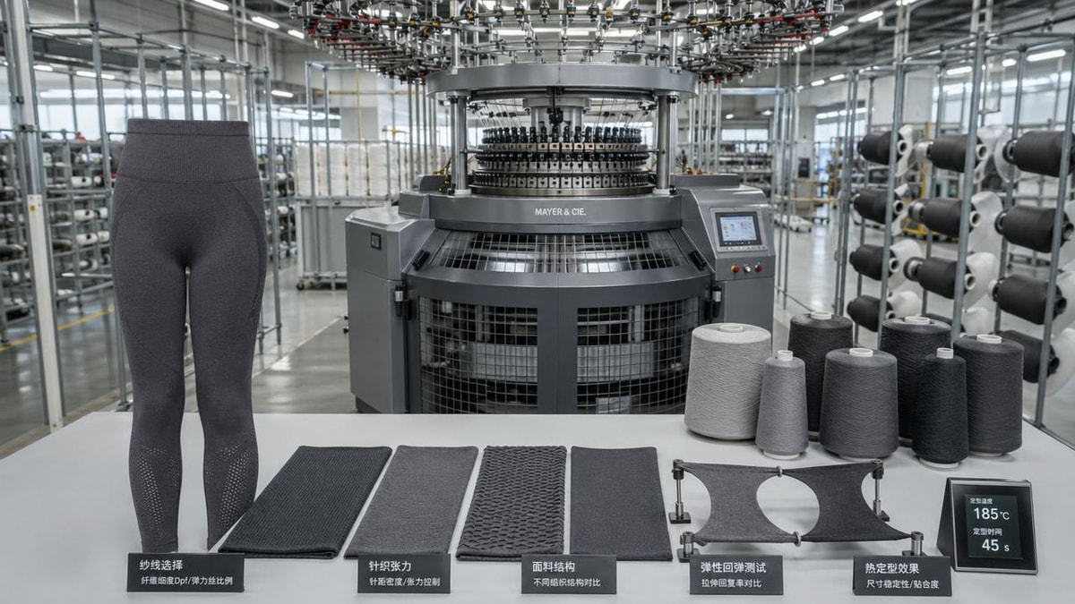 Seamless Leggings Manufacturing: Key Process Points That Affect Fit and Stretch