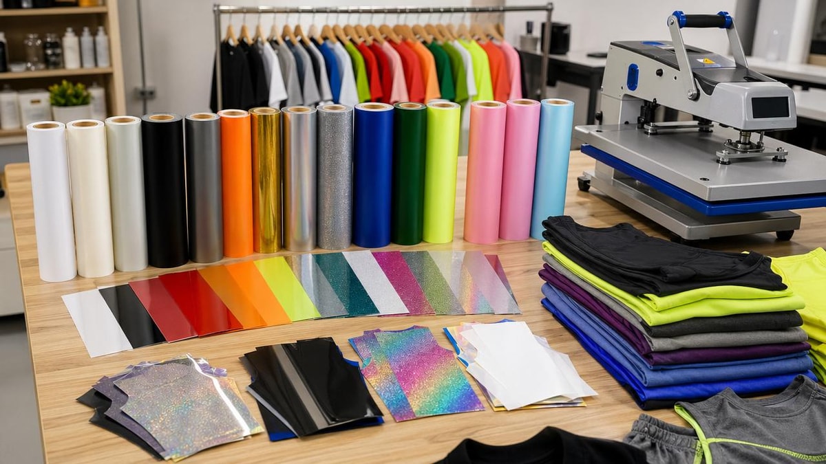 Heat Transfer Vinyl Wholesale: Which Types Work Best for Small Batch Orders