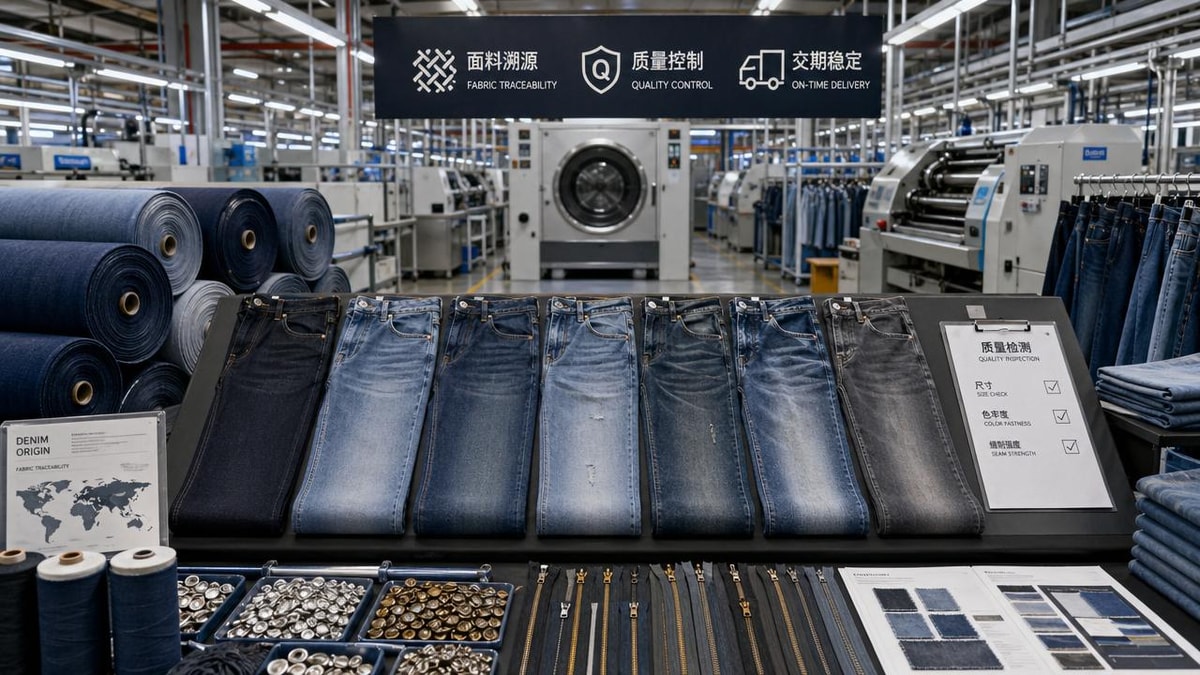 How to Evaluate a Denim Jeans Manufacturer Beyond Price Per Piece