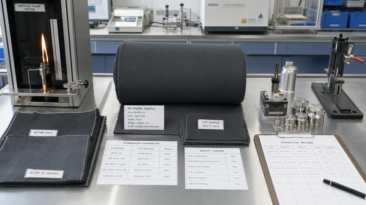 Fire Retardant Fabric Standards: Where Performance Claims Often Fall Short