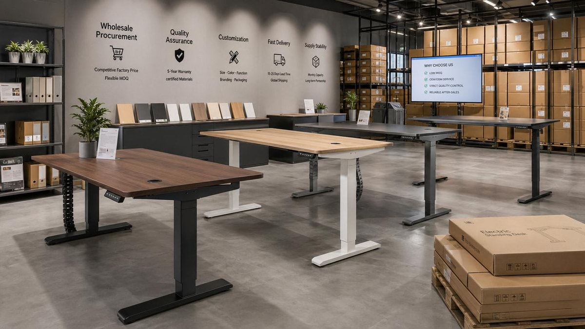 Standing Desks Wholesale: What to Compare Before Choosing a Supplier