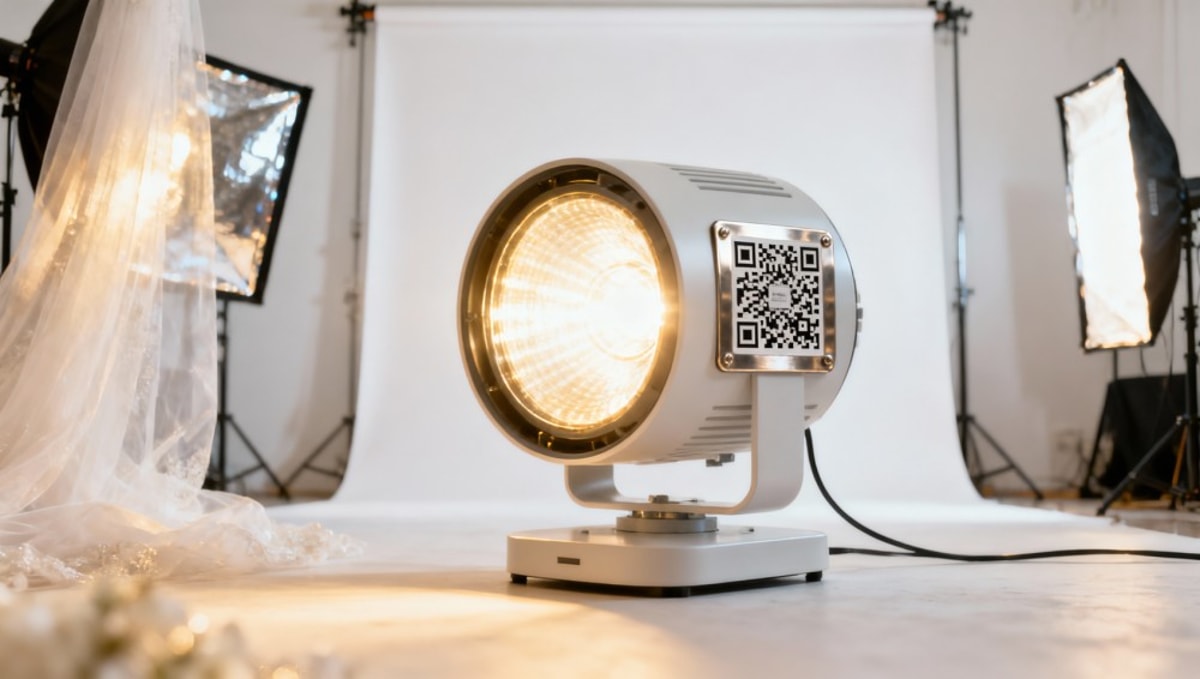 EU CE新规: LED Wedding Backdrop Lights Require QR Code DPP Labels