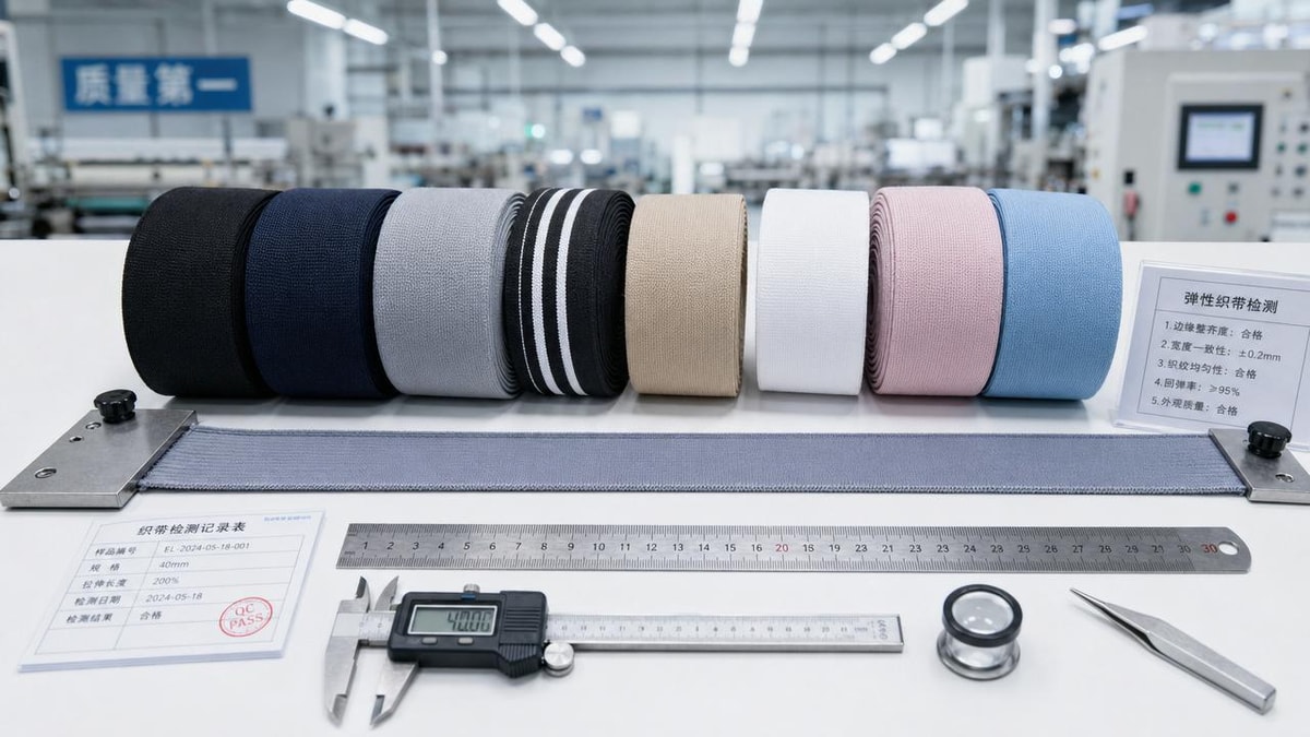 Elastic Webbing Bands: Common Quality Issues and How to Spot Them