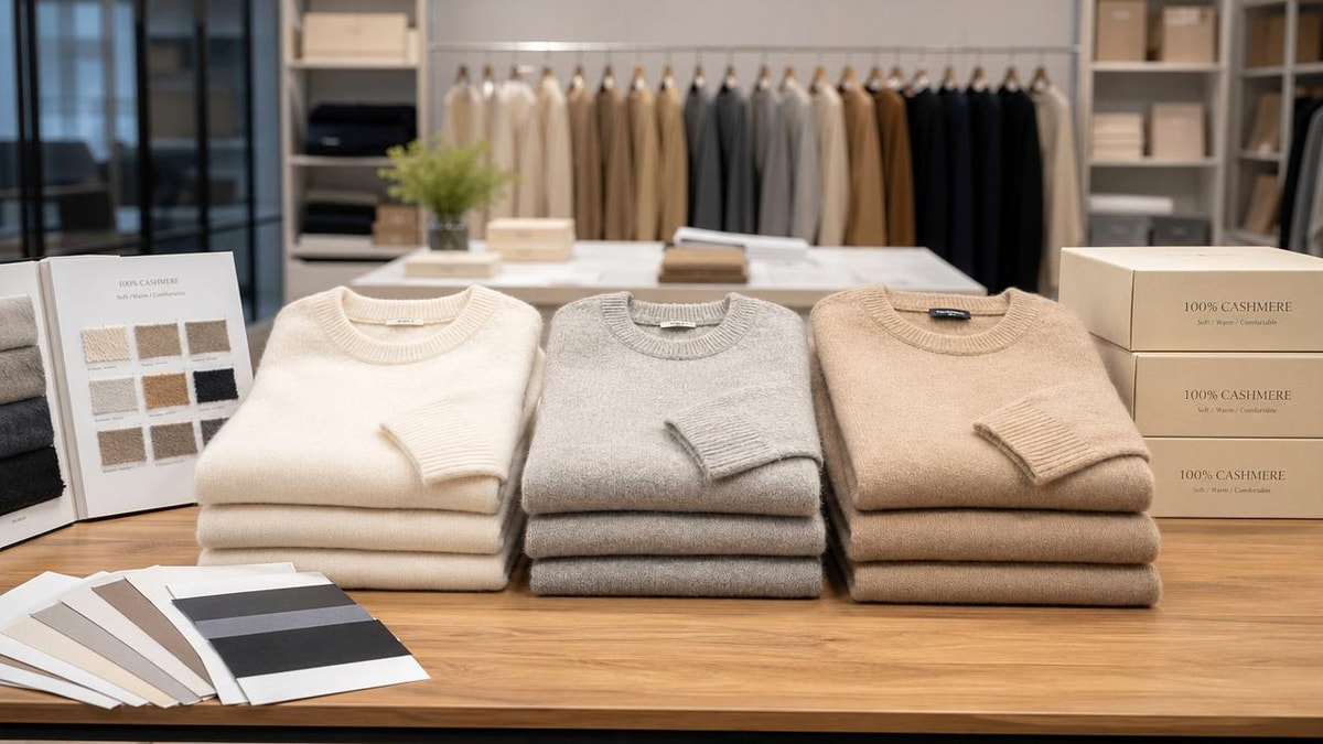 Wholesale Cashmere Sweaters: How to Judge Softness Without Overpaying