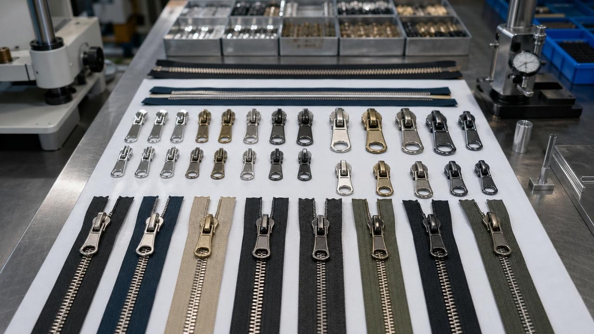Wholesale Zipper Sliders: How to Match Finish, Size, and Use Case
