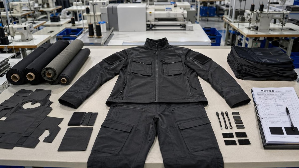 Tactical Clothing Manufacturer: How to Verify Capability Beyond the Catalog