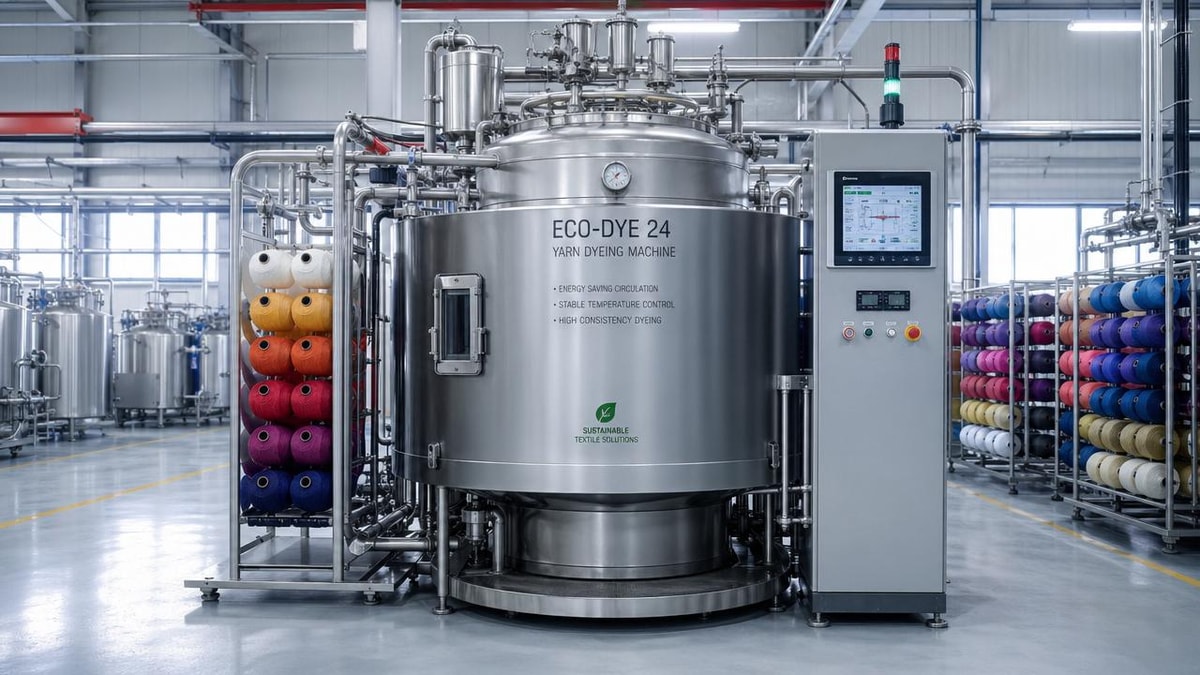 Yarn Dyeing Machine: Where Energy Use and Color Consistency Meet