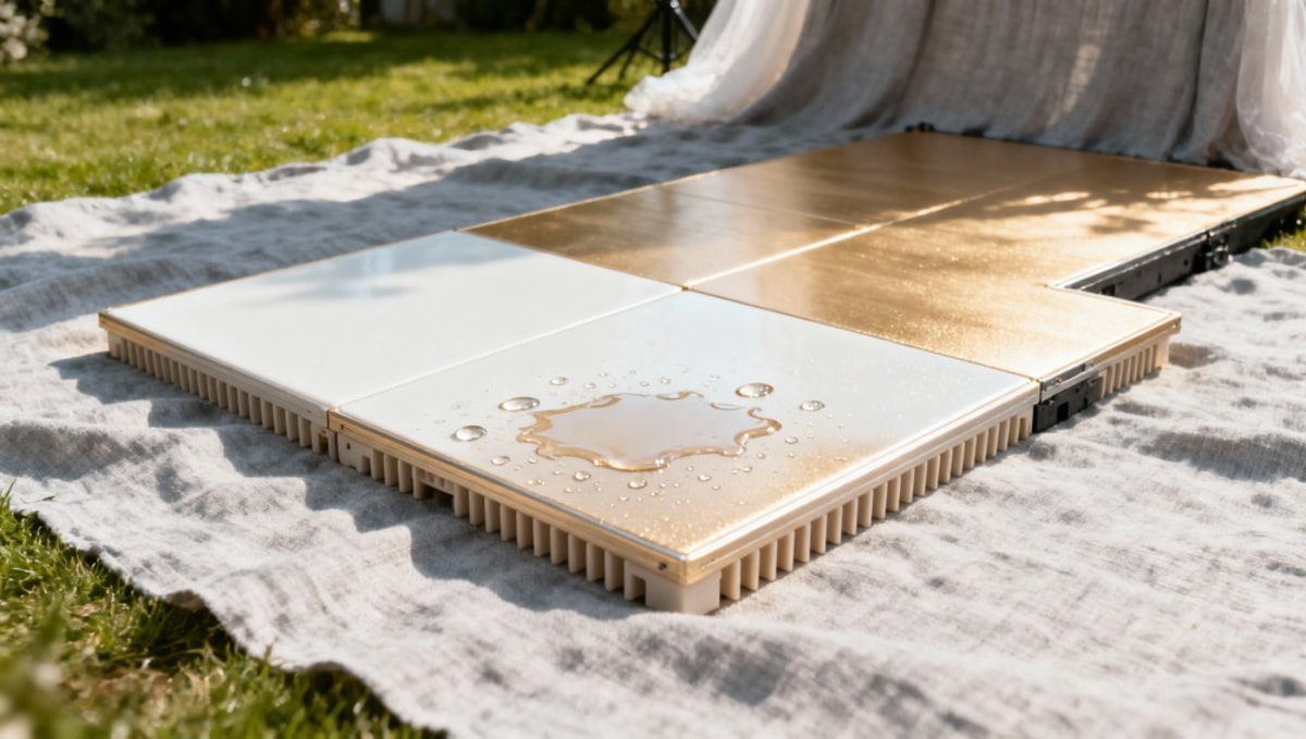 EN 14904:2026 Enforces Dual Certification for Wedding Photo Stage Floors in EU