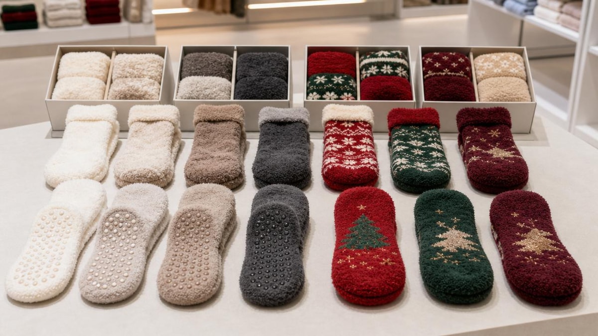 Custom Plush Socks for Brands: Design Choices That Affect Repeat Orders