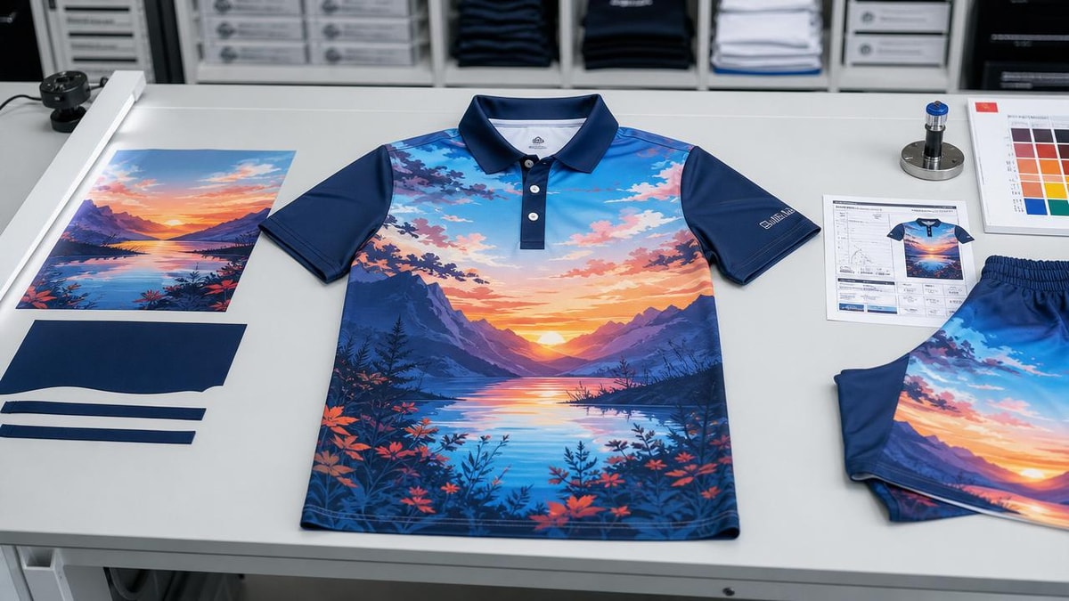 Custom Sublimated Polo Shirts: When Print Quality Fails in Everyday Wear