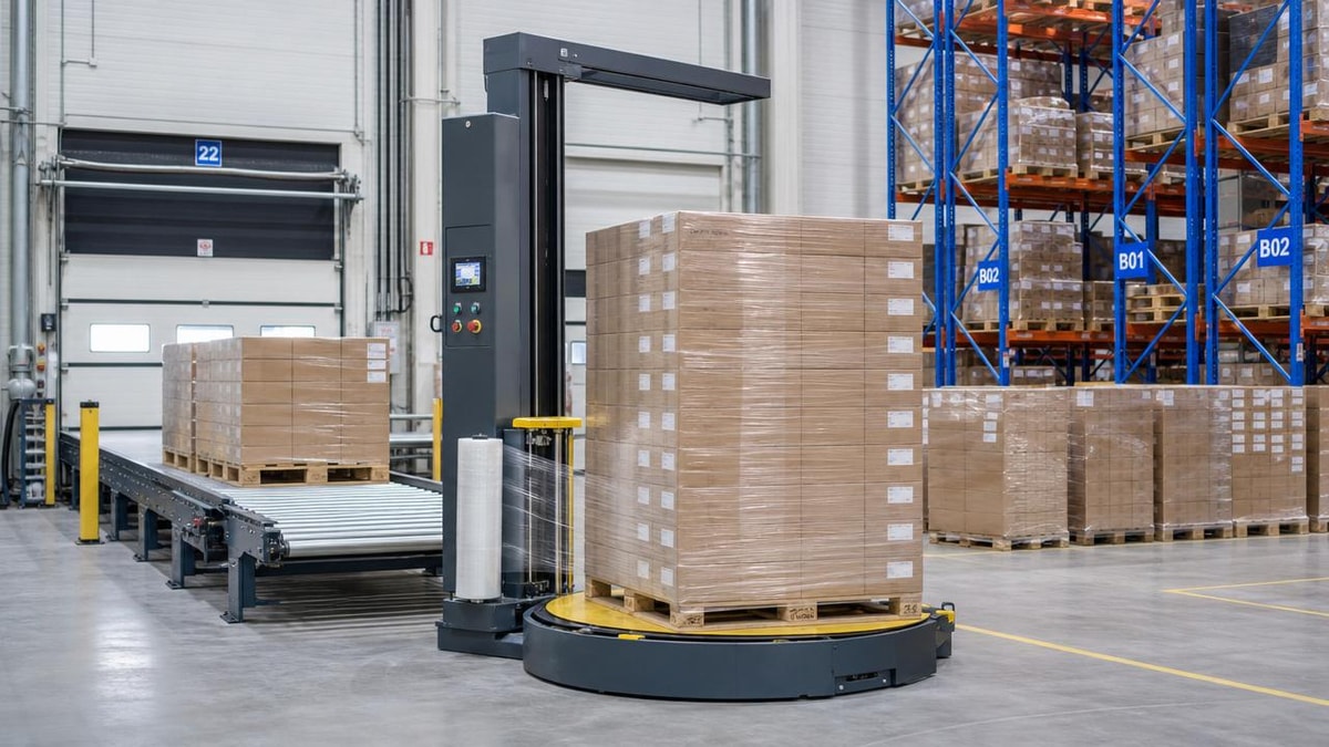 Pallet Wrapping Machine Options for Faster Warehouse Throughput