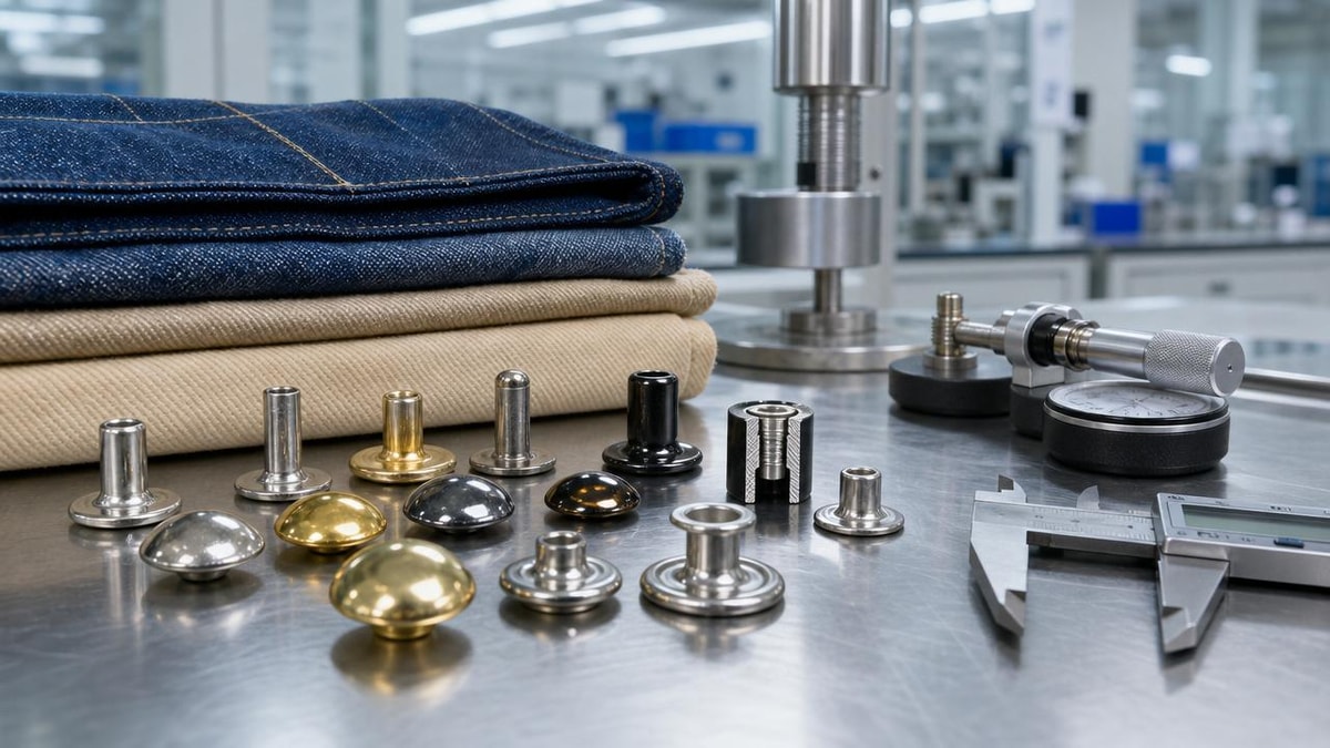Wholesale Clothing Rivets: How to Avoid Plating and Strength Issues