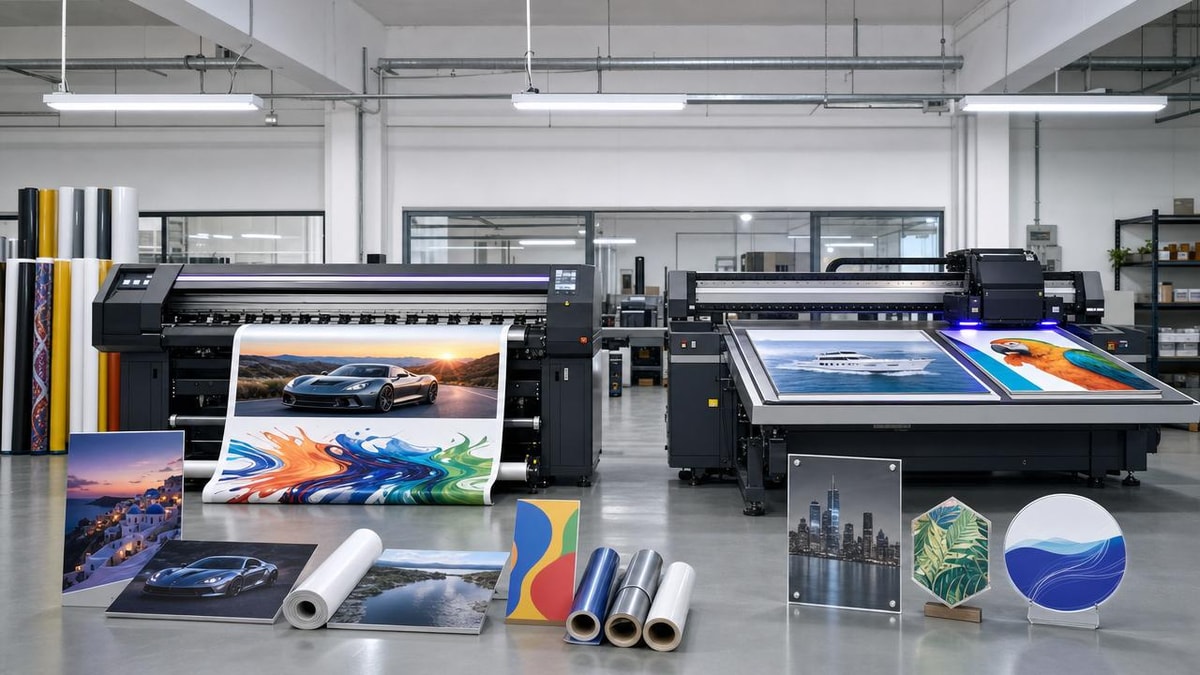 Eco Solvent Printer vs UV Printer: Which Fits Small Batch Sign Work