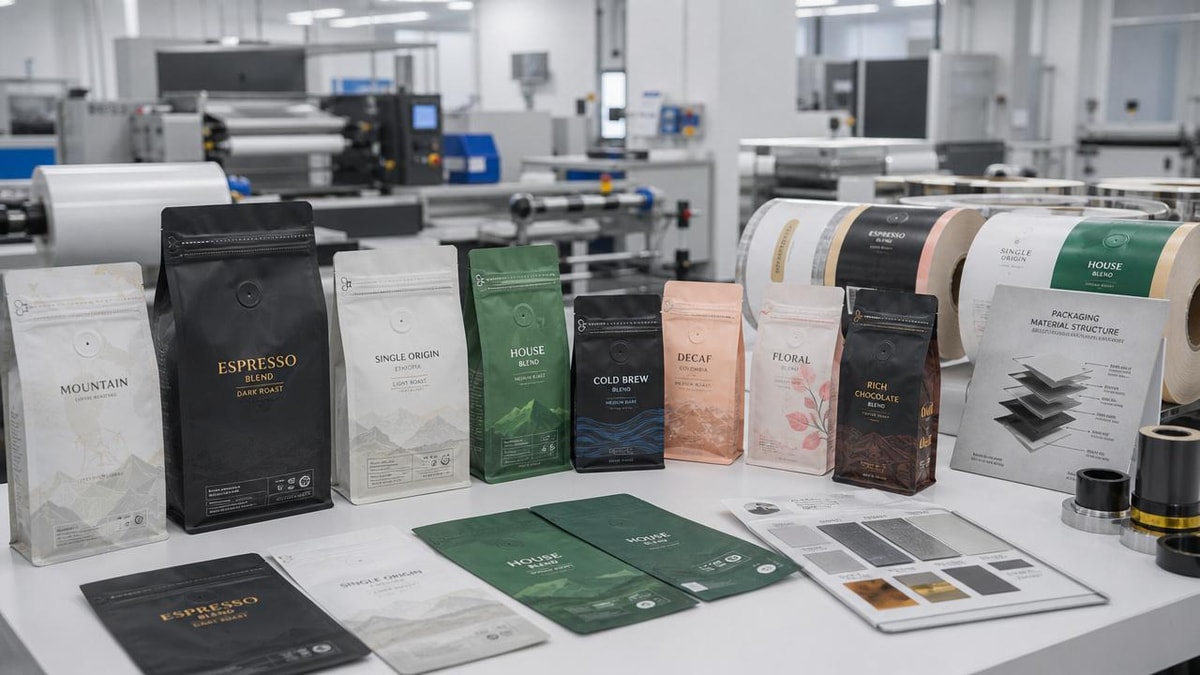 Custom Printed Coffee Bags: What Impacts Cost Beyond Bag Size