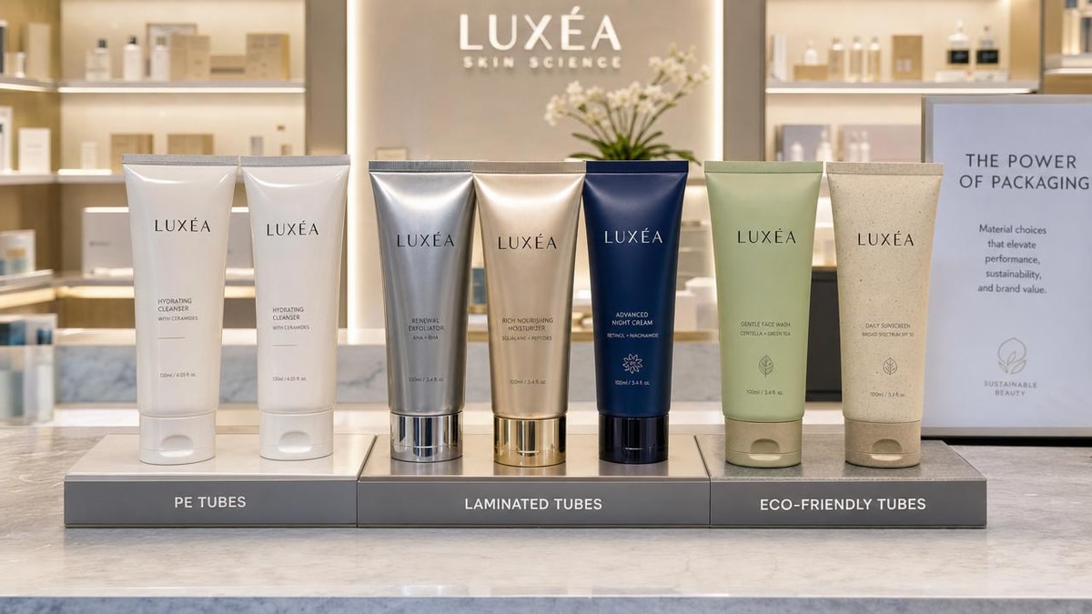 Cosmetic Squeeze Tubes: Material Choices for Better Shelf Appeal