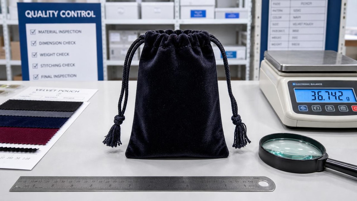Velvet Pouches Wholesale: How to Judge Fabric Weight and Finish