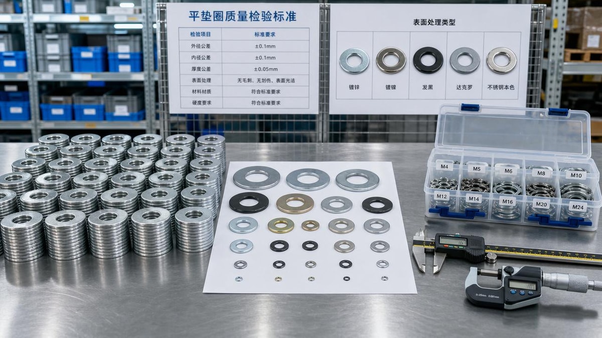 Flat Washers Bulk: Simple Checks to Avoid Size and Finish Mismatches