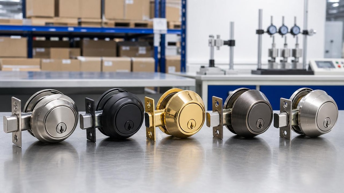 Deadbolt Locks Wholesale: What Buyers Notice First in Build Quality