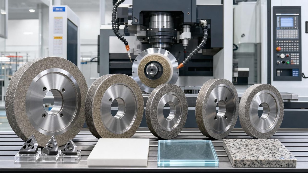 Diamond Grinding Wheels: How to Match the Wheel to the Material