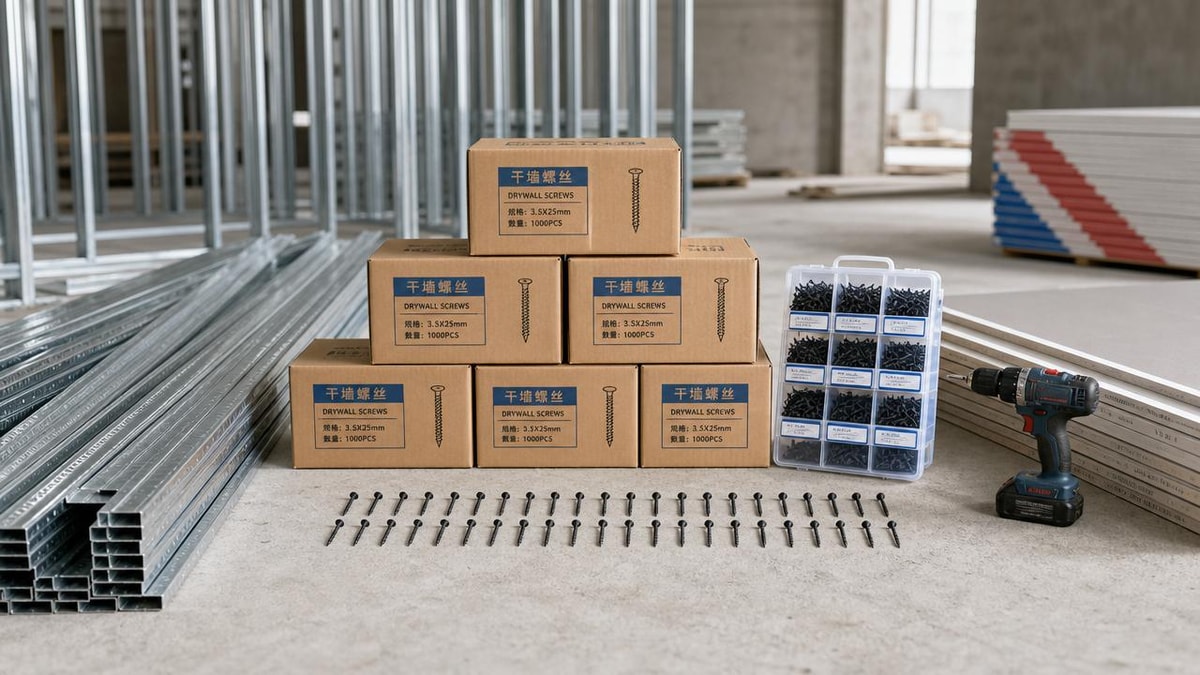 Drywall Screws Bulk: What Causes Waste on Large Install Jobs