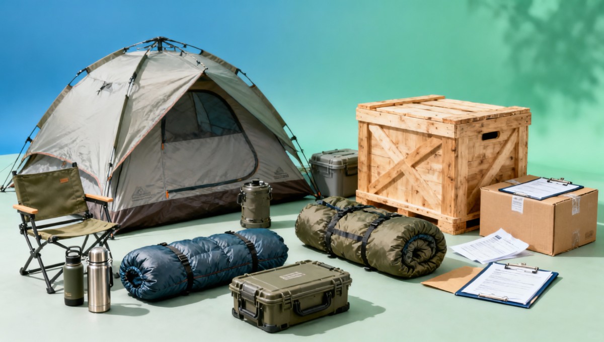 Supply chain analysis for camping gear with long lead times