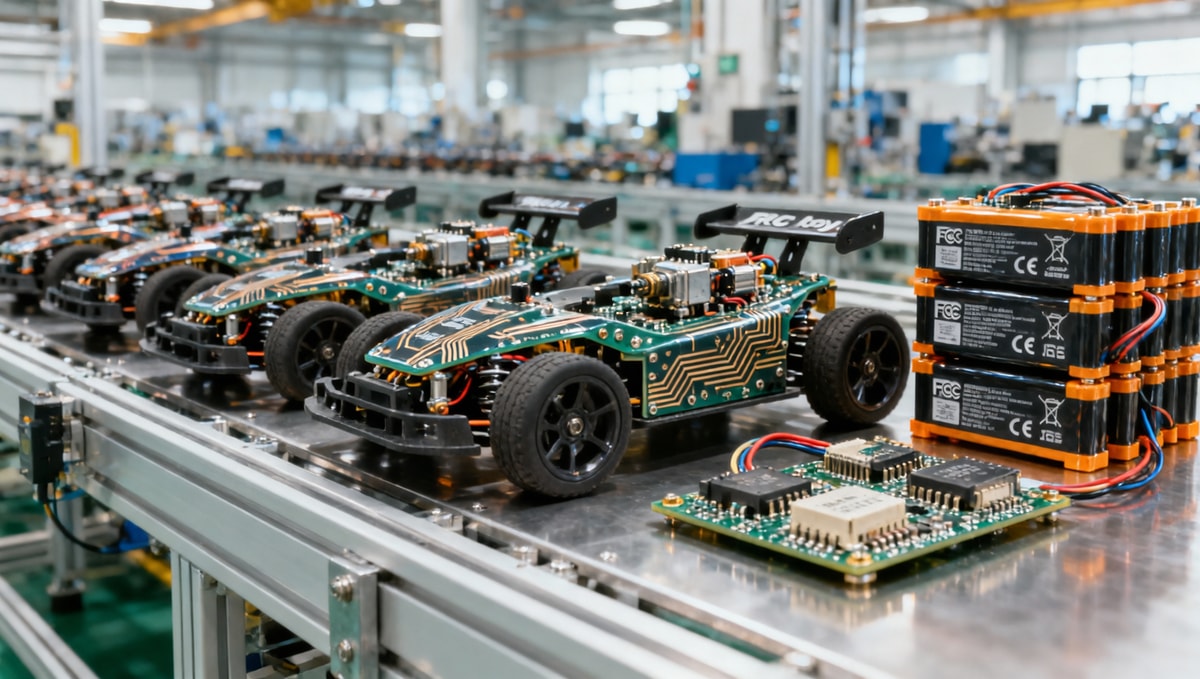 ICTA: RC Toy Orders Shift to South China, Lead Time Cuts to 6 Weeks