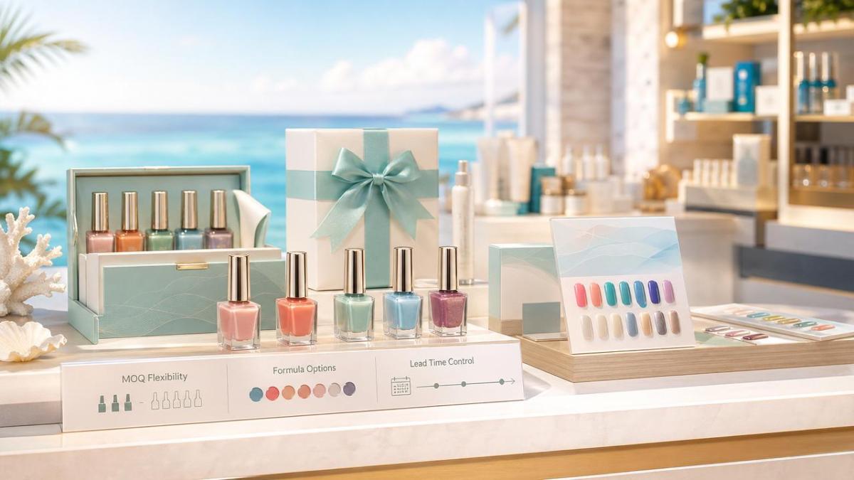 Wholesale Nail Polish OEM: How MOQ, Formula, and Lead Time Affect Your Launch