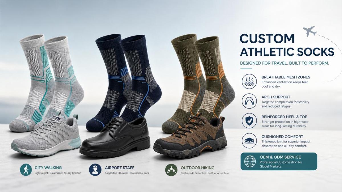 Custom Athletic Socks: Key Details That Change Fit and Performance
