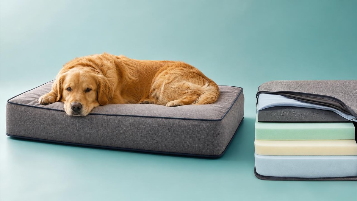 Memory Foam Pet Bed Buying Guide for Heavy Daily Use