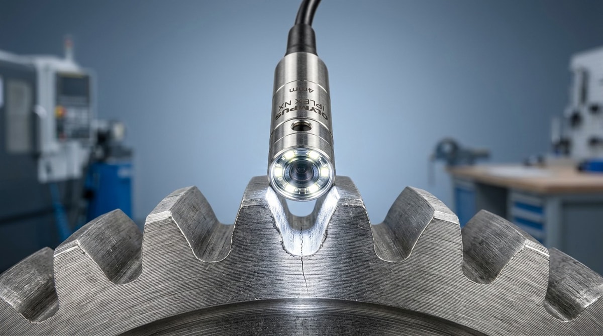 Spotting metal cracks with industrial optics
