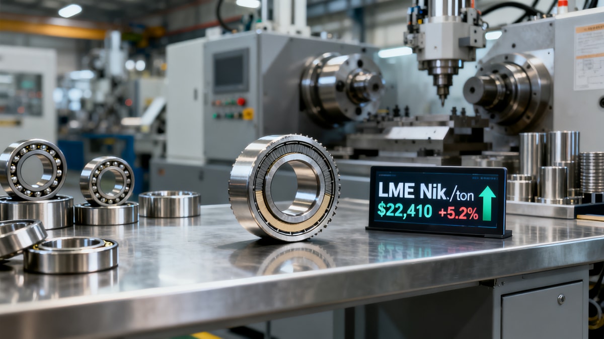LME Nickel Surges 5.2% on April 29, 2026: Impact on Stainless Bearings & Seals