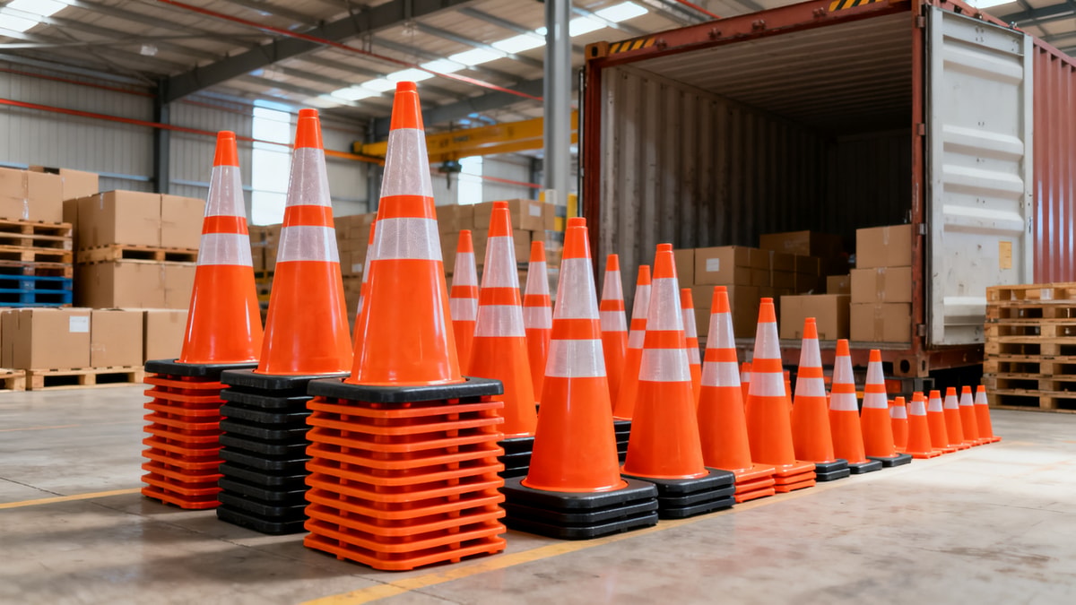 What affects wholesale traffic cone pricing more than volume