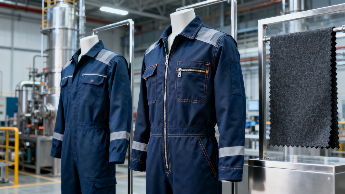 Flame retardant coveralls: why fabric weight affects comfort and compliance