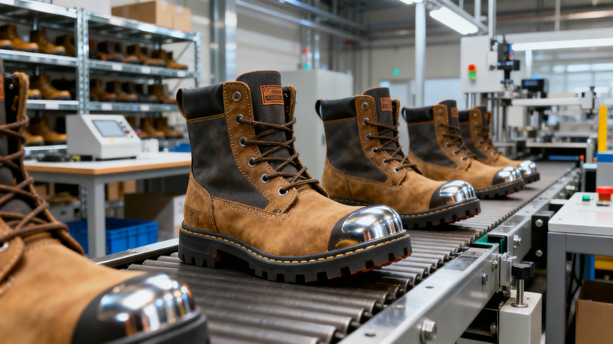 What separates a reliable steel toe work boots manufacturer