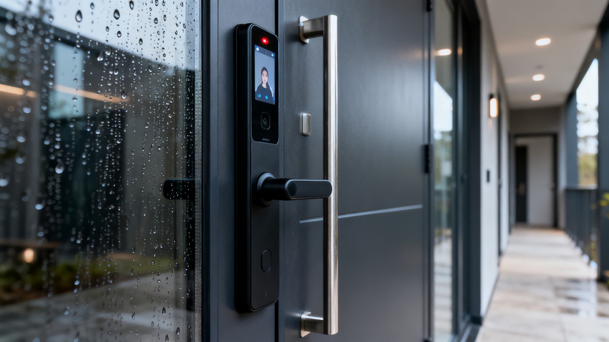 Facial recognition door lock accuracy drops in these common settings