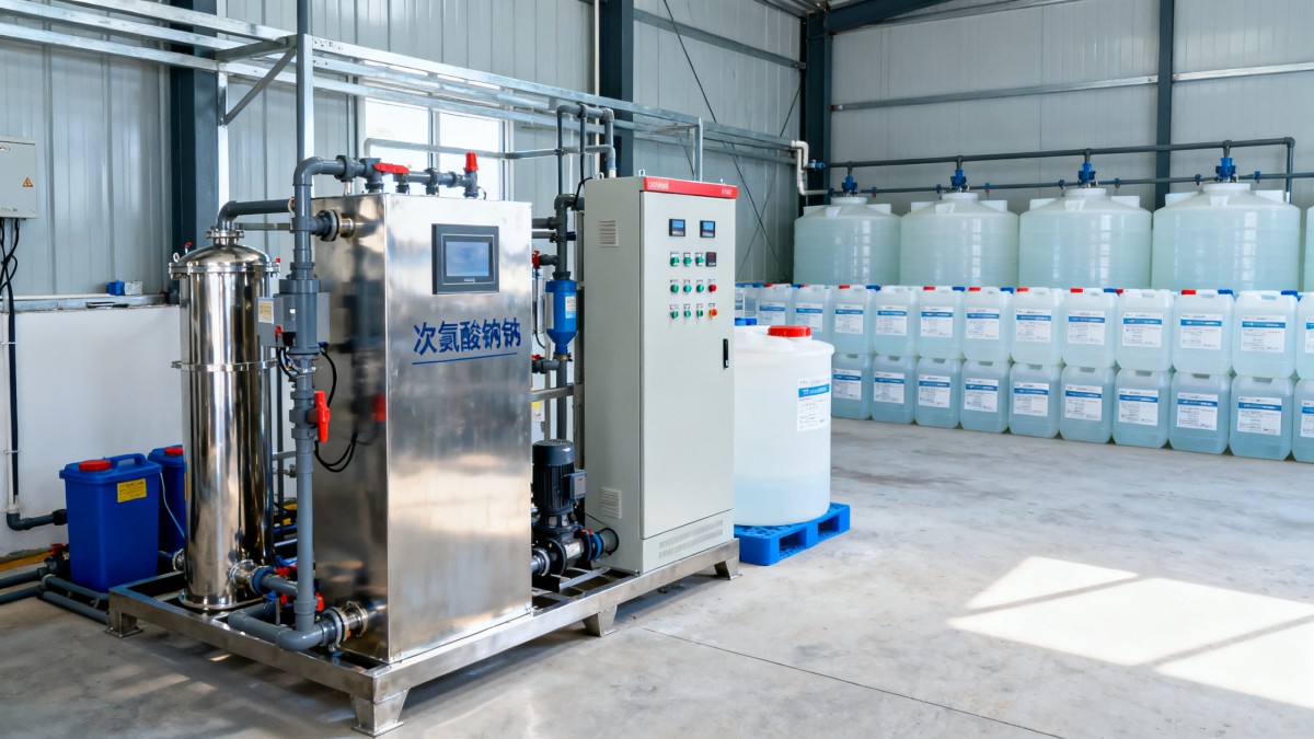 Sodium Hypochlorite Generator vs Delivered Chemicals