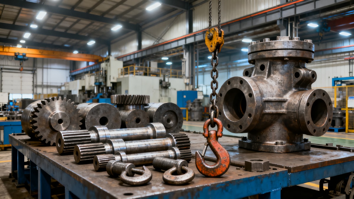 Closed die forging parts or casting parts for high loads?