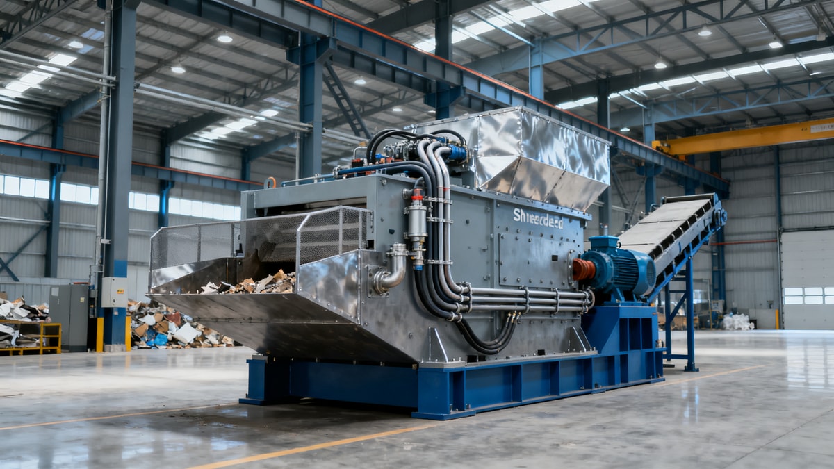 Global Industrial Waste Shredder Lead Times Extend to 22 Weeks