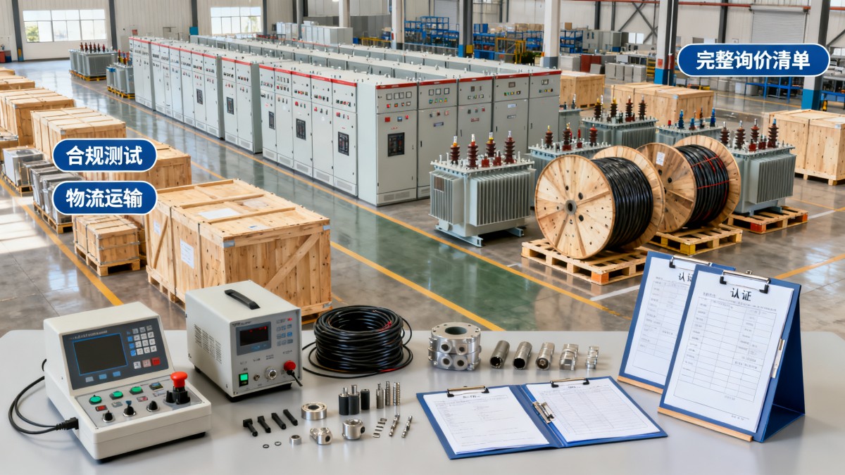 How to request an Electrical & Power quotation without missing costs