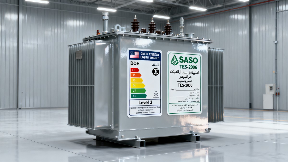 SASO Mandates Dual Energy Labels for Industrial Transformers in Saudi Arabia from May 2026